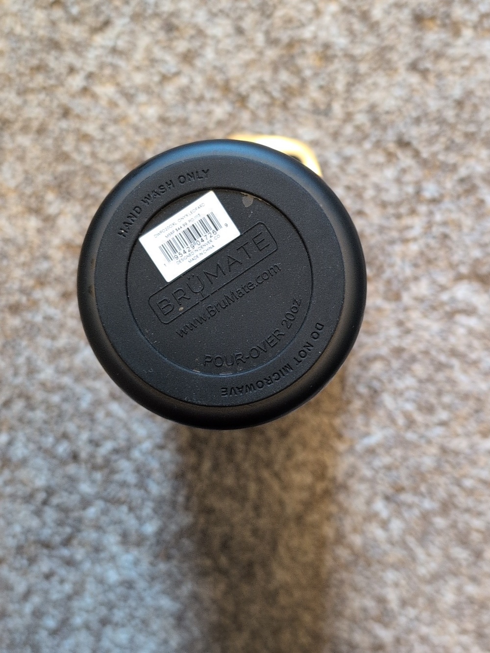 BrüMate Black Leopard Pour Over Travel Tumbler - 20 oz - Picture 5 of 6
